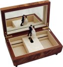 Musical Jewellery Box with Ballerina Figurine
